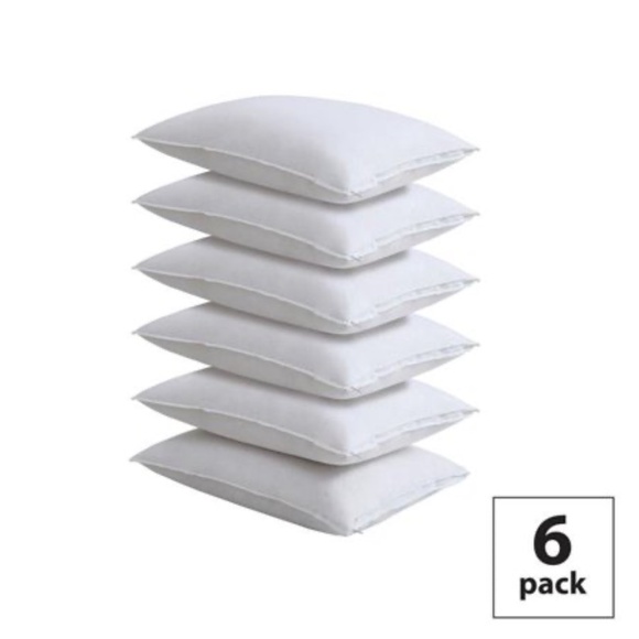 Fresh Ideas 100% Cotton 6-Pack Pillow Protectors, Queen - White NWT - Picture 1 of 1